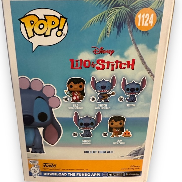 Funko Pop Disney NYCC Share Exclusive : STITCH IN ROLLERS #1124 Vinyl "MINT" - Picture 5 of 5